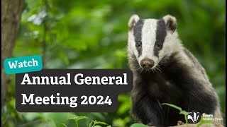 Annual General Meeting 2024  full video  Essex Wildlife Trust [upl. by Betthezul938]