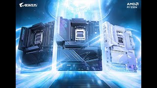 New Gigabyte Ryzen 9000 motherboards based on the X870 chipset [upl. by Dearr]