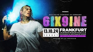 TEKASHI 6IX9INE Live in Germany  Exklusives Konzert in der Jahrhunderthalle [upl. by Clywd]