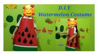 DIY Watermelon Costume [upl. by Marilla]