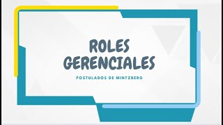 Video ROLES GERENCIALES [upl. by Akenit738]