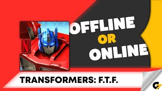 TRANSFORMERS Forged to Fight game offline or online [upl. by Llevaj63]