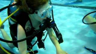 Girl Scouts Scuba  Blowing Bubbles Underwater [upl. by Cari]