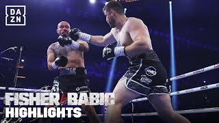 FIRST ROUND KO  Johnny Fisher vs Alen Babic Full Fight [upl. by Nicky]