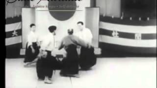 Aikido  Morihei Ueshiba  démonstration du fondateur  présenté par Budo Attitude [upl. by Allehs]