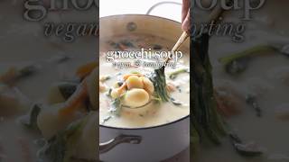 Cozy Vegan Chick’n Gnocchi Soup Olive Garden Copycat [upl. by Erkan]