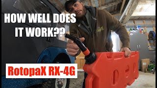 How Easy is it to Use a RotopaX Gas Can [upl. by Eardnaed]