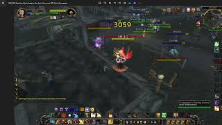 WOW TBC Retribution Paladin Quantum Blade Weapon Seal of Command 3059 Critical Damage [upl. by Eidderf]