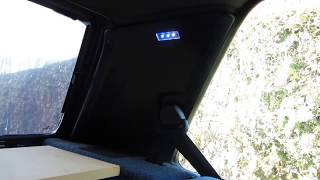 How to Make Car LED Light Panel C Pillar [upl. by Llertnom847]