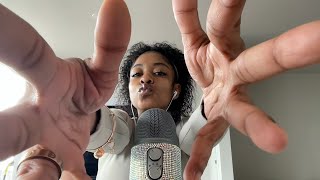 asmr hand movements 🫶🏽 vortex no talking put you to sleep [upl. by Sivartal]