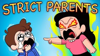 Growing up with STRICT PARENTS [upl. by Alocin396]