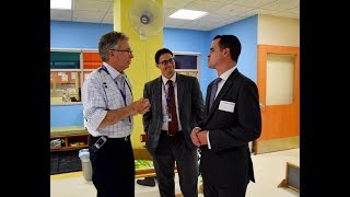 Senator David Carlucci Visits Blythedale Childrens Hospital [upl. by Ancalin]