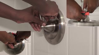 How to replace a Moen 1222 shower faucet cartridge [upl. by Arrekahs]