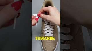 Fastest to tie your shoe knot lacing styles [upl. by Middendorf]