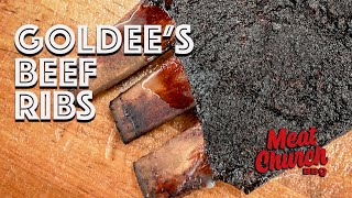 Beef Ribs with Goldees Barbecue [upl. by Corron521]