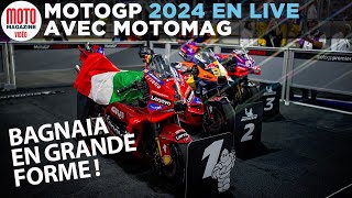 Debrief MotoGP 2024 GrandPrix du QATAR [upl. by Enyrhtac]