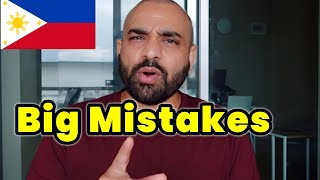 Common MISTAKES foreigners make in the Philippines [upl. by Yramesor]