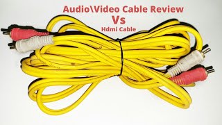 Audio Video Vable High Quality  Av Cable  Long Length Av Cable [upl. by Nibroc]