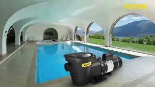 VEVOR Pool Pump 15HP 230V Powerful EnergySaving Dual Speed for Crystal Clear Pools [upl. by Esilanna]