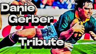 Danie Gerber Tribute  Greatest Springboks Centre Rugby Player  Unbelievable Tries rugby sports [upl. by Atilrac45]