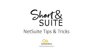 NetSuite Training Short amp Suite Workflow Sublist User Errors [upl. by Neram]