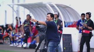 Coaches Action vs PSPS Riau  PERSIKABO 1973 [upl. by Airotcivairam740]