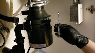 DIY  Replacing Garbage Disposal InSinkErator Badger 5 12 HP [upl. by Adaminah]