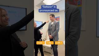 The Great Dr Salazar Pronunciation Debate 👨‍⚕️ [upl. by Magdaia738]