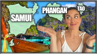 Which Islands in Thailand Should You Visit LETS COMPARE Koh Samui  Koh Phangan  Koh Tao [upl. by Elicec]