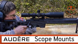 Audere Rifle Scope Mounts [upl. by Eatnoed751]