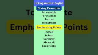 Linking Words in English speaking writing ielts [upl. by Eisset]