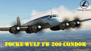 MSFS 1935 │ FockeWulf Fw 200 Condor ✈ EDDI Berlin Tempelhof │ Germany 1935 [upl. by Inalel849]