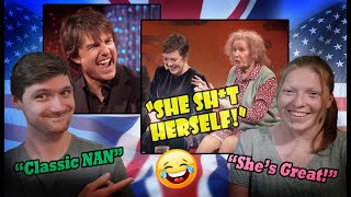 Americans React to quotNanquot on the Graham Norton Show [upl. by Talie509]