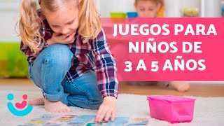 10 JUEGOS y ACTIVIDADES para NIÑOS de 3 a 5 años 🧩🧸 [upl. by Liagibba]