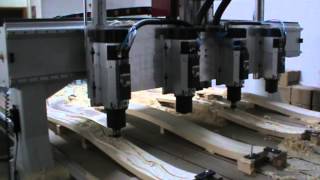 multispindle router [upl. by Cheslie]