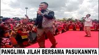 PANGLIMA JILAH BERSAMA PASUKAN MERAH DAYAK [upl. by Sakmar]