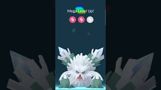 Mega evolving Abomasnow pokemongo [upl. by Rehoptsirhc]