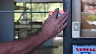 Defendoor  How to measure a Hinged Door [upl. by Anirdnaxela]