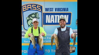 Kanawha River Charleston Bed Fishing Practice for BASS Nation WV Tournament 2nd Place Finish [upl. by Sej416]