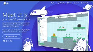 Introduction to the free CTJS 2D game engine [upl. by Lrac856]