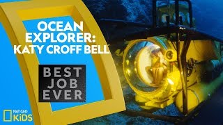 Ocean Explorer Katy Croff Bell  Best Job Ever  Nat Geo Kids [upl. by Aneehsar234]