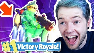 DANTDM REACTS TO FORTNITE JETPACK MODE [upl. by Camm]