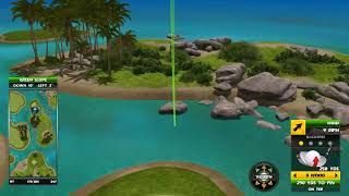 Golden Tee Great Shot on Bahama Isles [upl. by Yrffej290]