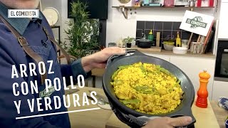 Arroz con pollo y verduras en directo ⎜EL COMIDISTA [upl. by Jess]