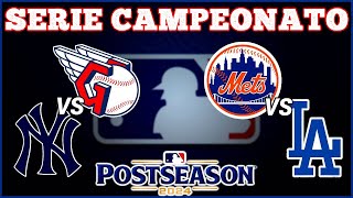 MLB POSTEMPORADA 2024 SERIE DE CAMPEONATO  Partidos Horarios y Transmisión  Mike Sports [upl. by Atronna]