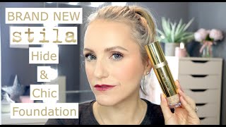 STILA Hide amp Chic Foundation Review Over 35 dry skin [upl. by Takashi446]