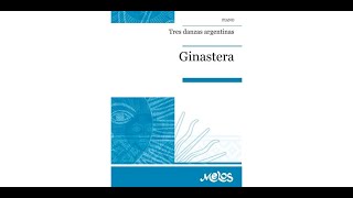 A Ginastera Tres Danzas Argentinas Op2 Score  Audio [upl. by Anaejer]