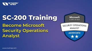 Microsoft SC200 Training  Become Security Operations Analyst  Network Kings [upl. by Keller]