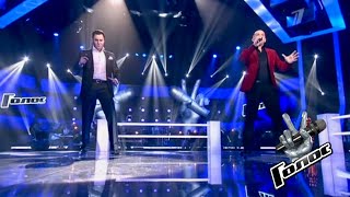 Metodie Bujor vs Evgeny Kungurov quotСиняя вечностьquot  The Voice of Russia 1  Battles [upl. by Syxela]