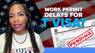 How Long to Get a Work Permit with a T Visa  ST Law Office [upl. by Ssur733]